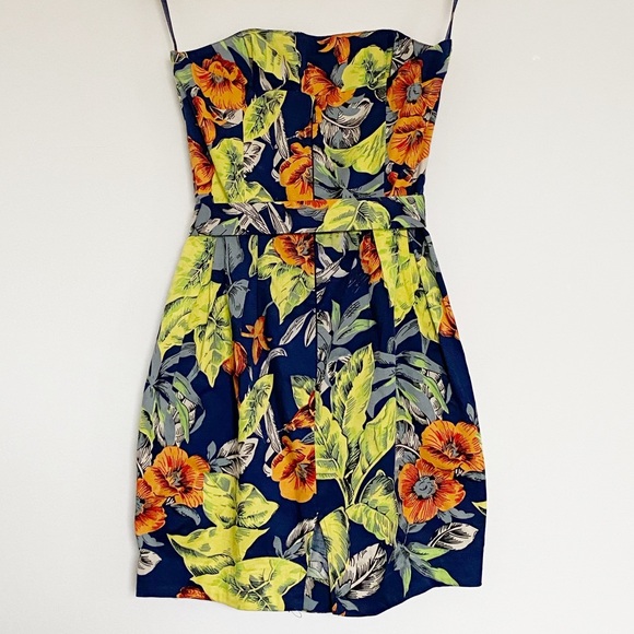 French Connection Jungle Print Cocktail Dress - Picture 2 of 6